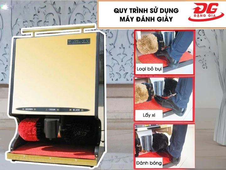 cách dùng máy đánh giày QM-SP3
