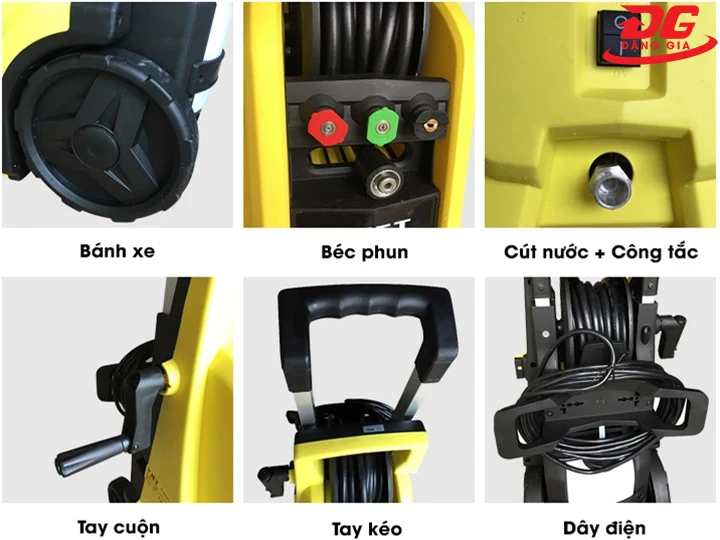 Máy rửa xe gia đình V-Jet VJ120