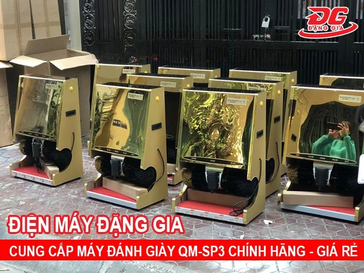 đặng gia bán máy đánh giày QM-SP3 chính hãng
