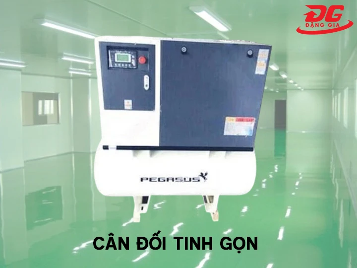 Máy nén khí trục vít Pegasus TM-20A gọn