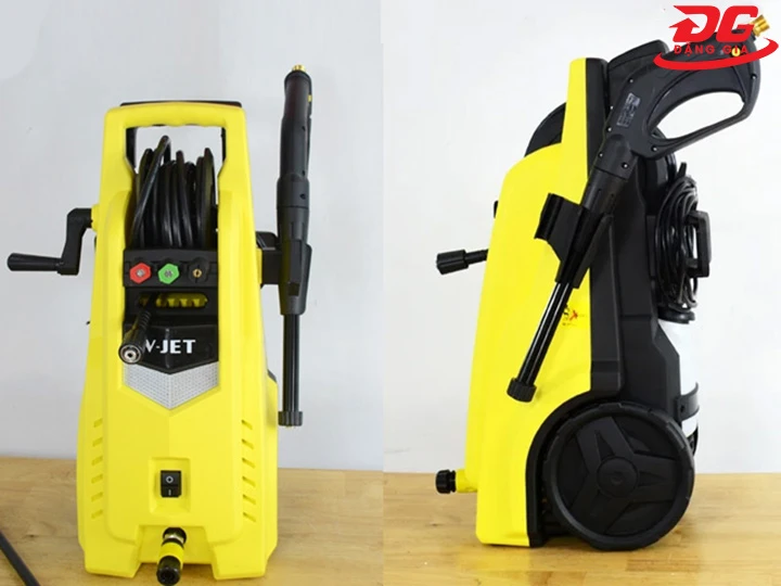 Máy rửa xe V-Jet VJ120 thiết kế hiện đại