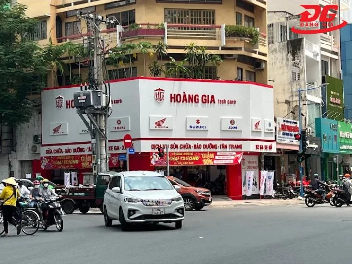 Tiệm rửa xe quận 3 Hoàng Gia