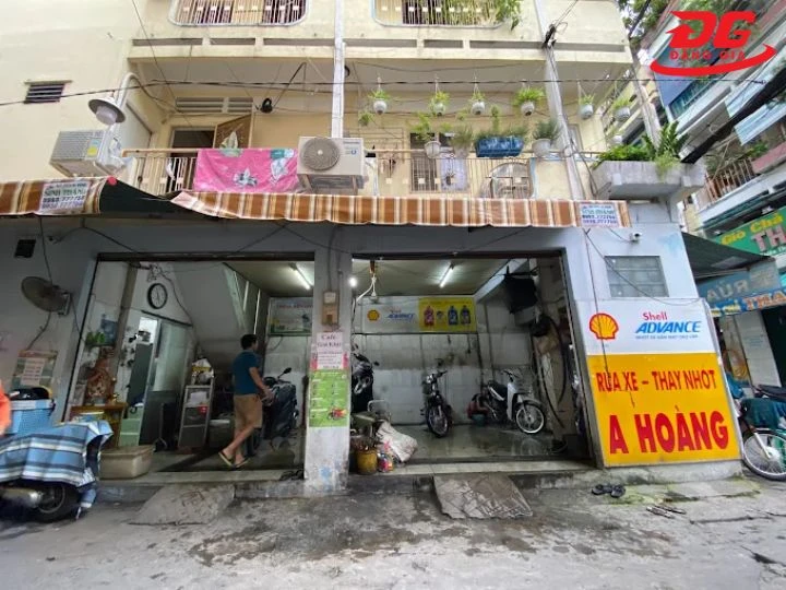 Tiệm rửa xe quận 3 Hoàng