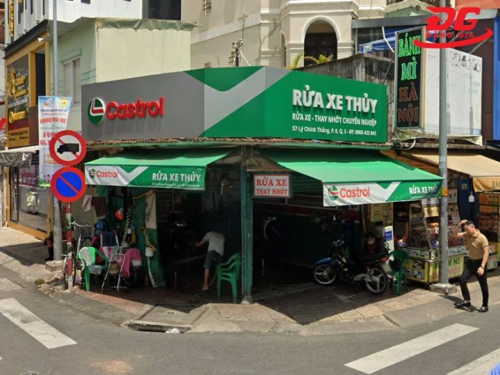 Tiệm rửa xe quận 3 Thủy