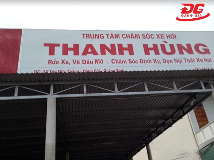 Quán rửa xe Thanh Hùng
