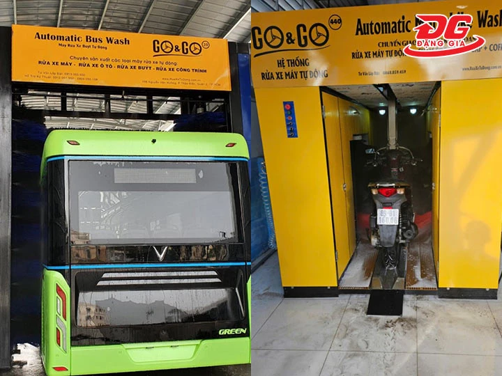 Máy rửa xe tự động Go&Go