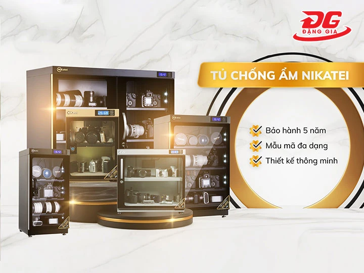 Thương hiệu tủ giữ ẩm Nhật Bản Nikatei