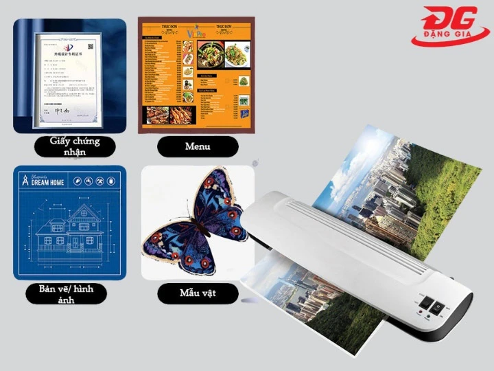 ứng dụng máy ép plastic khổ A3 OL-389