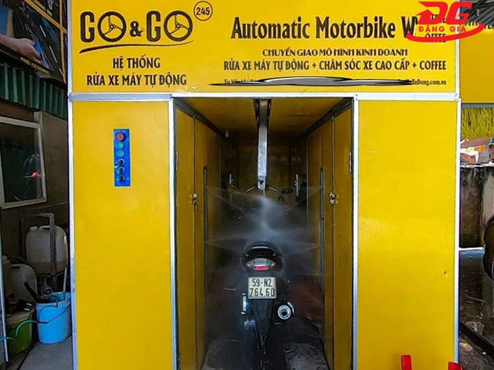 rửa xe tự động, tiết kiệm chi phí