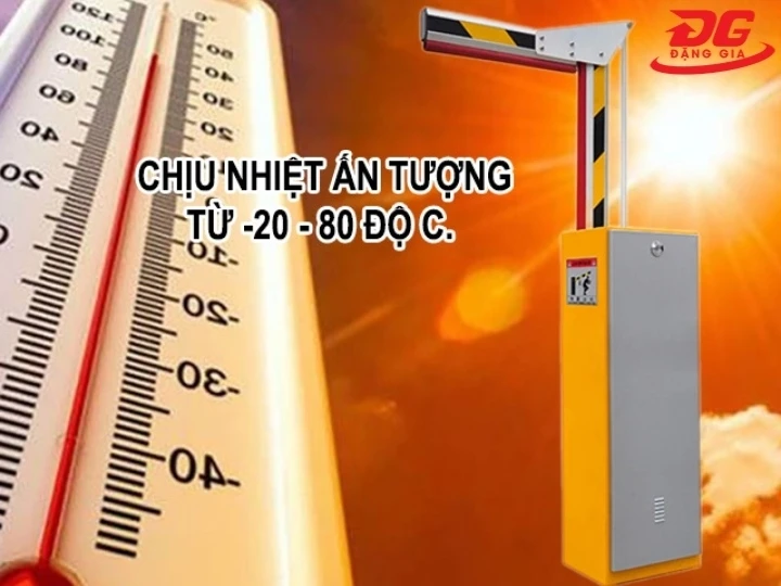 barrier tự động Road RD-101G chịu nhiệt cao