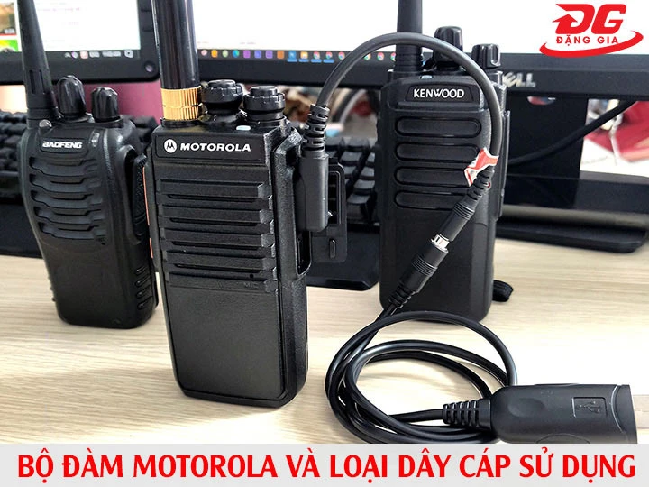 cài đặt tần số máy bộ đàm Motorola