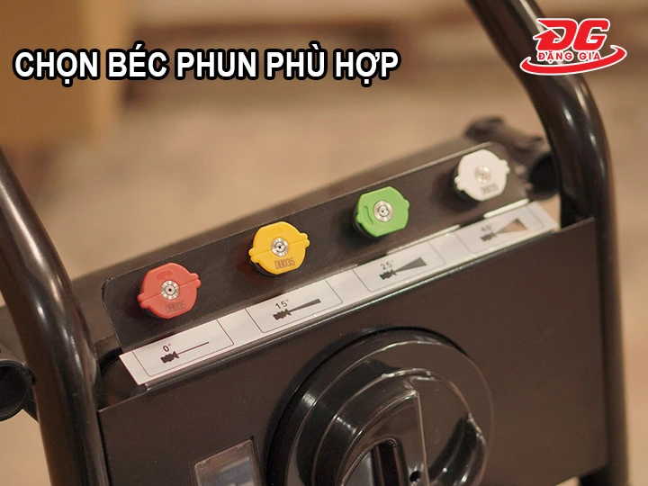 chọn béc phun phù hợp