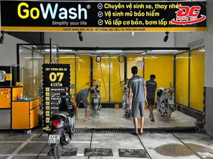 Chuỗi vệ sinh xe GoWash Quy Nhơn