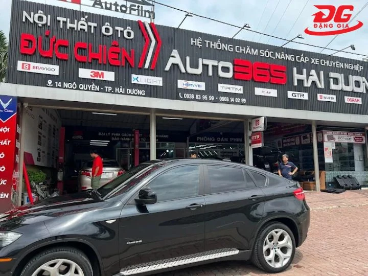 Tiệm rửa xe Hải Dương Đức Chiên