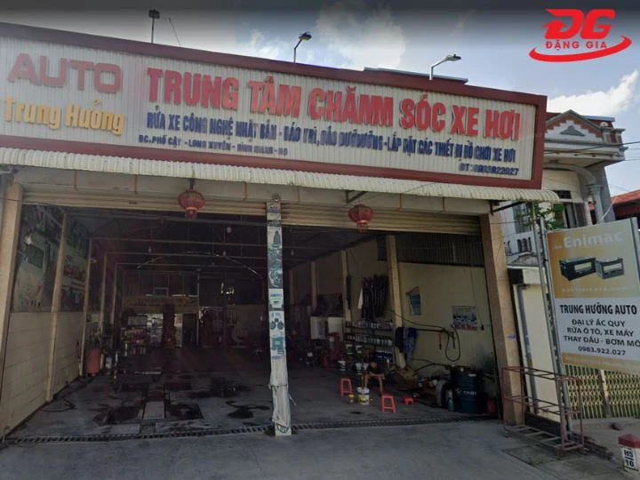 Tiệm rửa xe Hải Dương Trung Hưởng