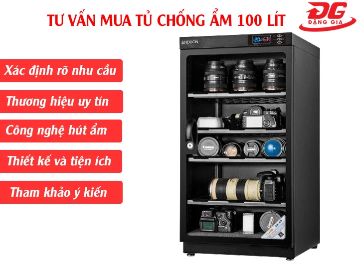 chọn mua Tủ chống ẩm 1000L