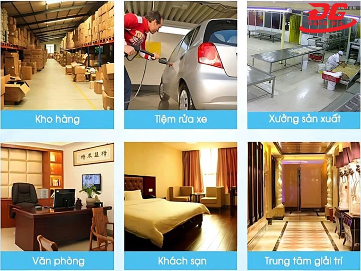 Ứng dụng máy hút bụi công nghiệp 15L