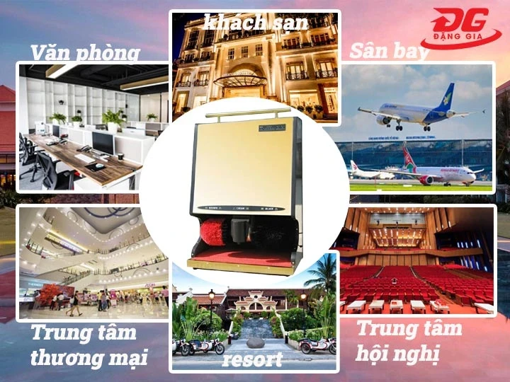 Ứng dụng máy đánh giày giá rẻ Shiny G4 