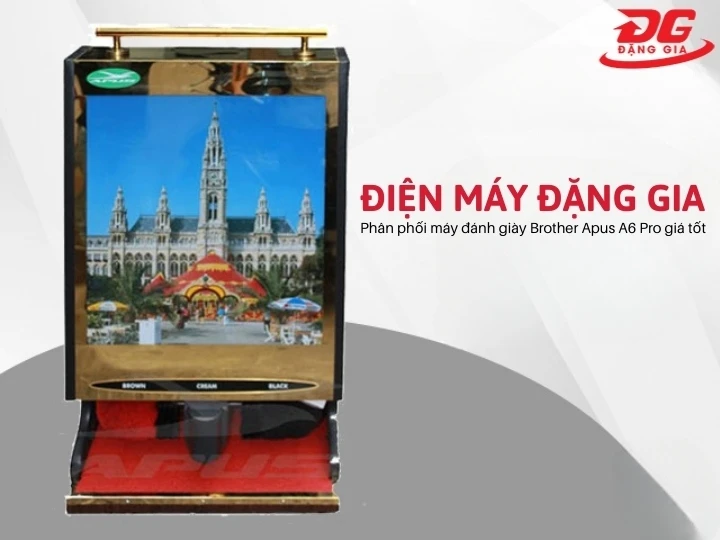 máy đánh giày Brother Apus A6 Pro chính hãng