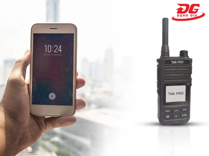 giống nhau giữa điện thoại với bộ đàm