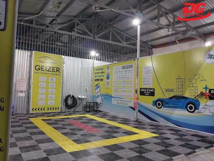 Tiệm rửa xe Nha Trang Geizer