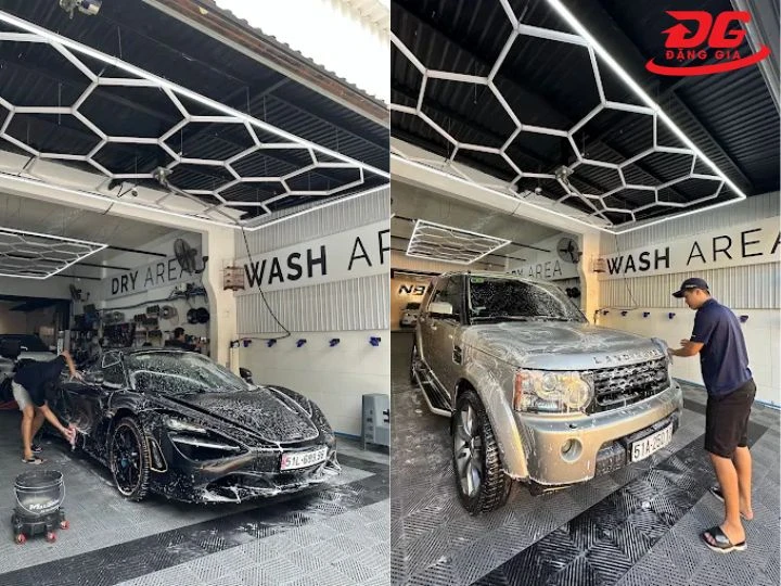 Tiệm rửa xe Nha Trang NBF