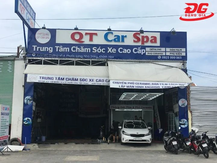 Tiệm rửa xe Nha Trang QT Car Spa