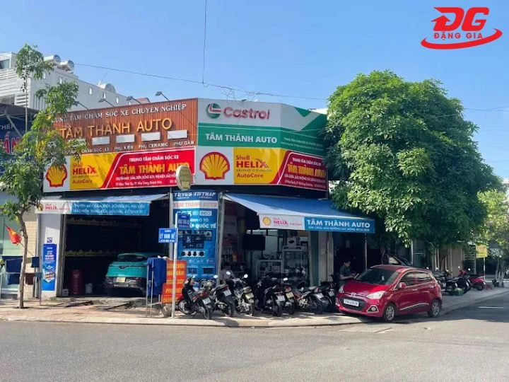 Tiệm rửa xe Nha Trang Tâm Thành