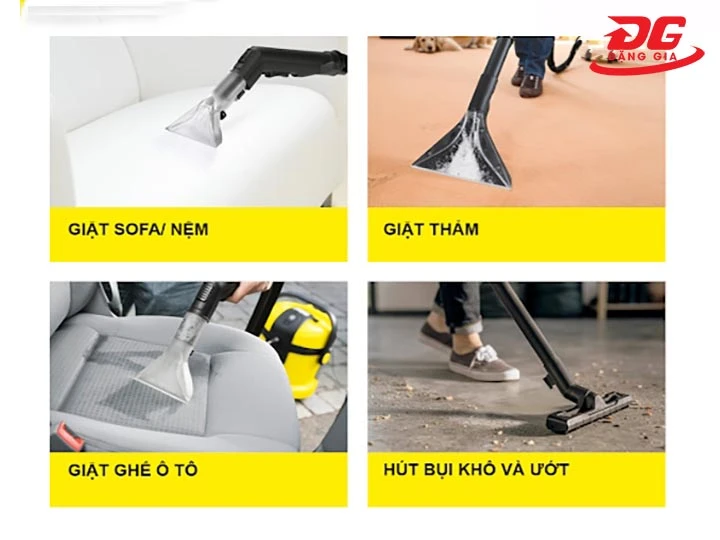 ứng dụng Máy giặt thảm Kumisai KMS-30ZQ