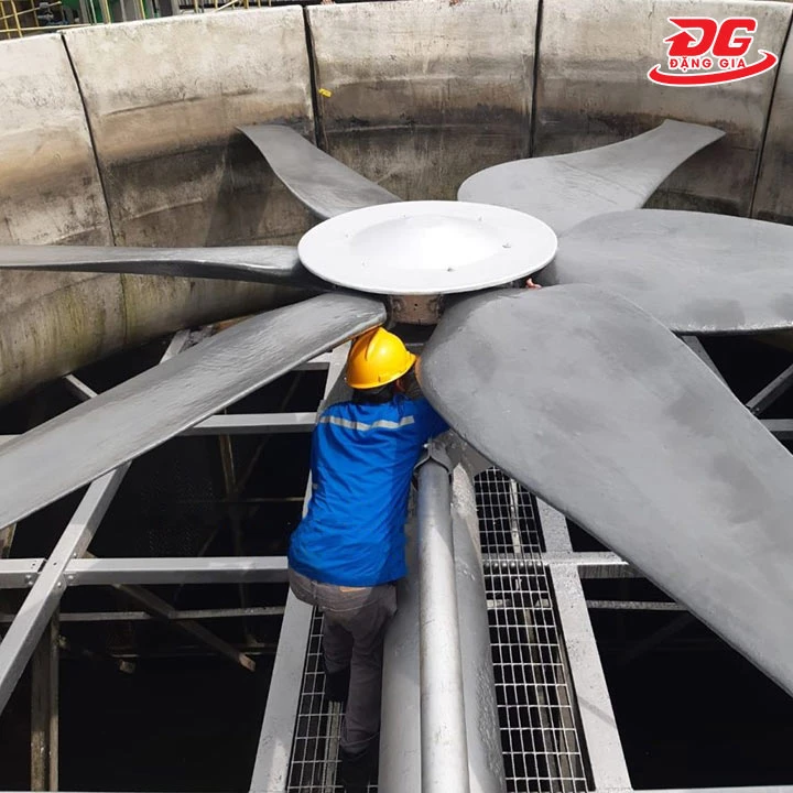 bảo dưỡng động cơ tháp giải nhiệt Truwater