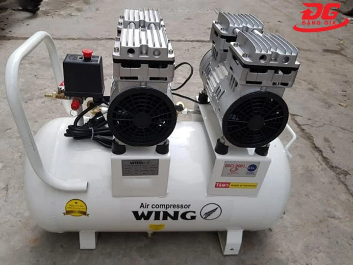 Bình chứa máy nén khí không dầu giảm âm Wing TW-OF550X2-50L