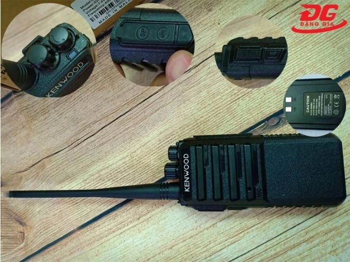 Cấu tạo bộ đàm Kenwood TK-3178
