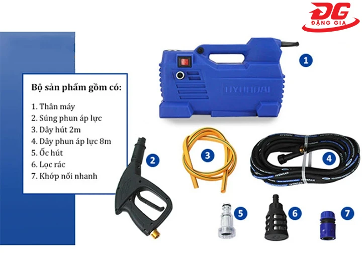 máy xịt rửa xe Hyundai HRX915