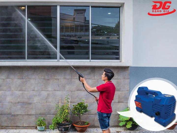 máy xịt rửa Hyundai HRX915 1500W xịt rửa mạnh