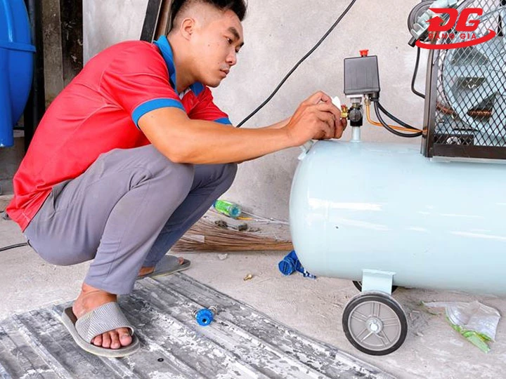 cách dùng bảo dưỡng máy nén khí 80 lít đảm bảo độ bền