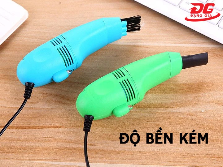 máy hút bụi cho bàn phím độ bền kém