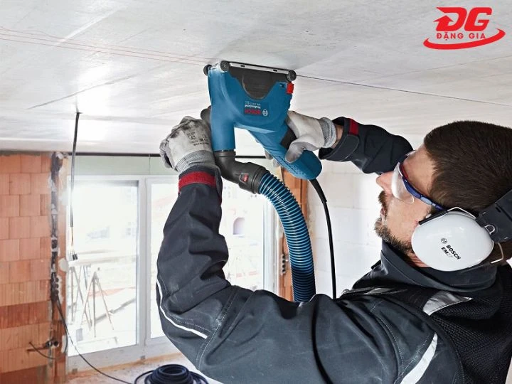 Máy hút bụi cho máy cắt rãnh tường giữ môi trường sạch