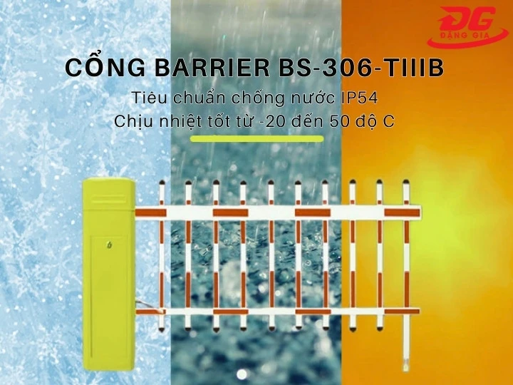 cổng Barrier BS-306-TIIIB bền