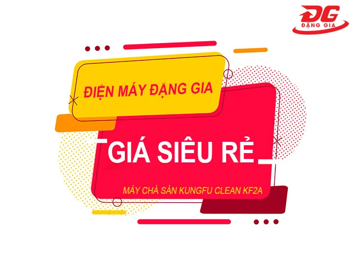 giá bán của máy chà sàn Kungfu Clean KF2A