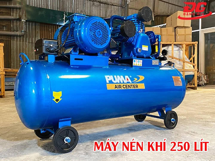 máy nén khí 250 lít là dòng máy công nghiệp