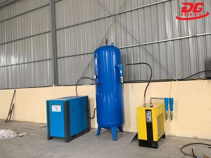 máy nén khí trục vít Pegasus TMPM15A dễ lắp đặt