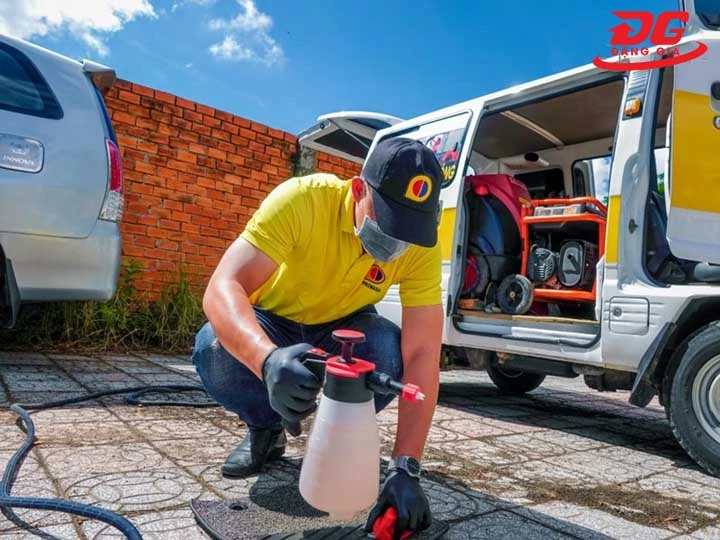 Mô hình rửa xe máy lưu động tại nhà