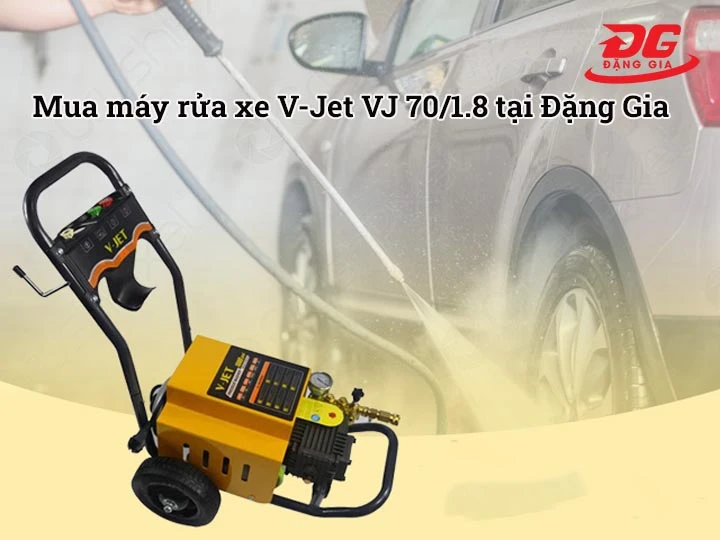 mua Máy bơm rửa xe V-Jet VJ 70/1.8