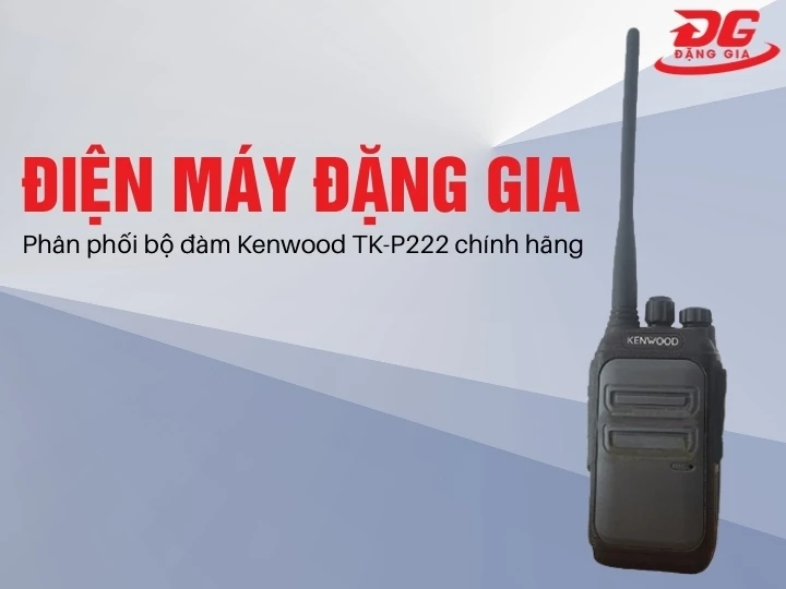 bộ đàm Kenwood TK-P222 chính hãng