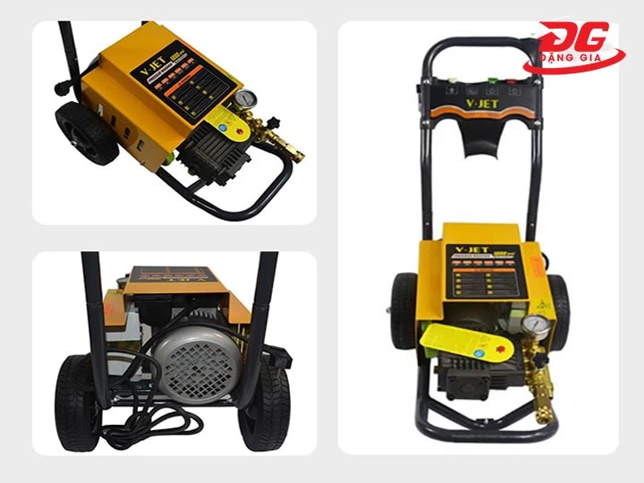 sử dụng Máy bơm rửa xe V-Jet VJ 70/1.8