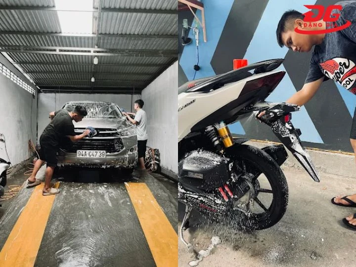 Tiệm rửa xe Bạc Liêu 694