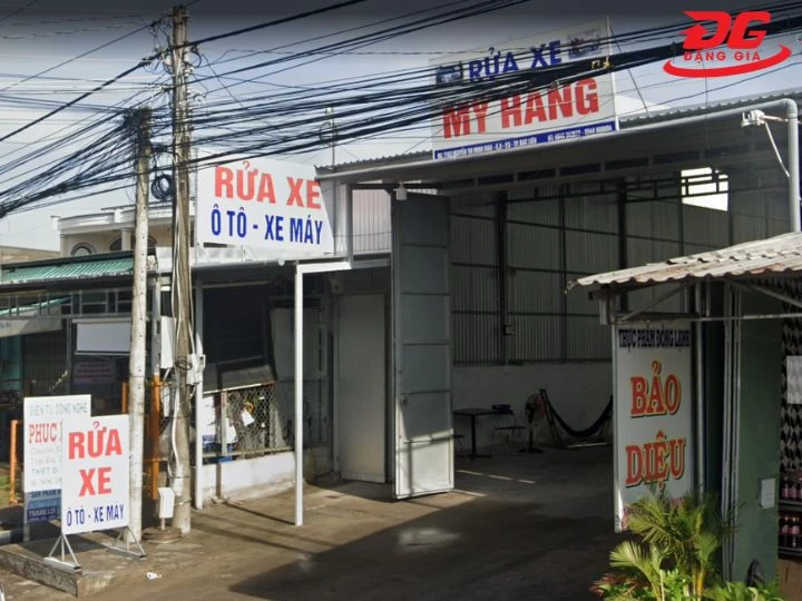 Tiệm rửa xe Bạc Liêu Mỹ Hằng
