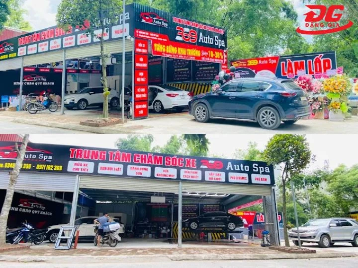 Tiệm rửa xe Hưng Yên 369 Auto Spa