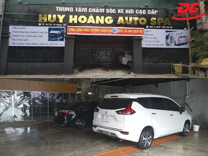 Tiệm rửa xe Hưng Yên Huy Hoàng