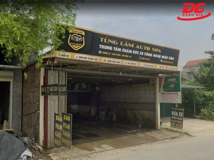 Tiệm rửa xe Hưng Yên Tùng Lâm